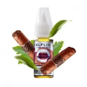 Сольова Рідина ELFLIQ Cubba Tobacco 10ml 5% (тютюн)